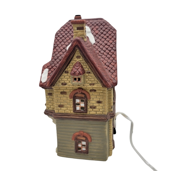 Dickens Keepsake Porcelain Lighted Christmas Village Teddy Bear Toy Store - Picture 8 of 14